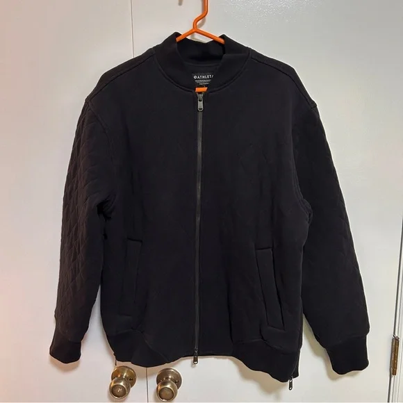 Athleta Retroplush Oversized Bomber Jacket - Picture 2 of 6